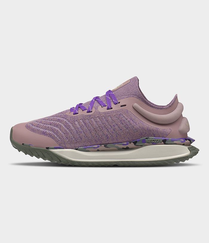 The North Face VECTIV Escape Knit EP Womens Hiking Shoes Rose/Purple 901265-RBL
